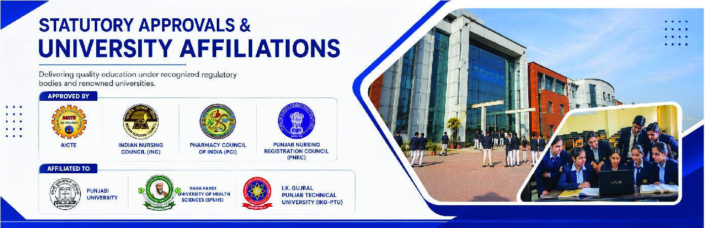 Approvals & Affiliations - Swift Group of Institutes Statutory Approvals and University Affiliations